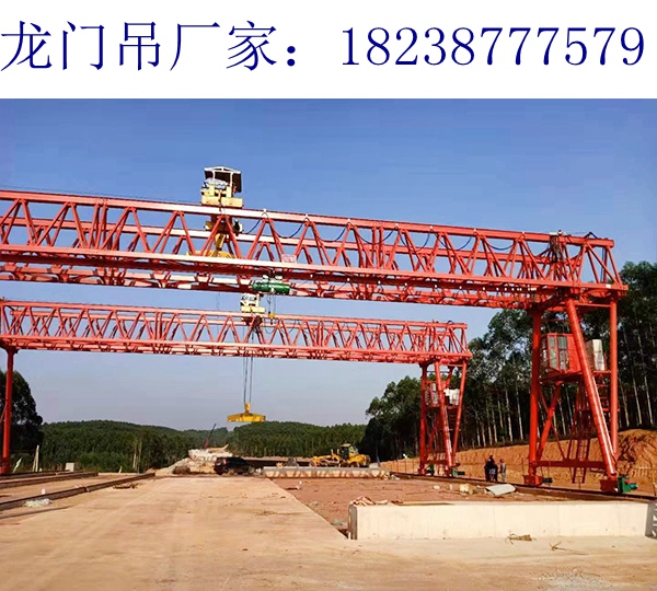 甘肅蘭州龍門吊生產廠家80t液壓龍門吊服務系統完善