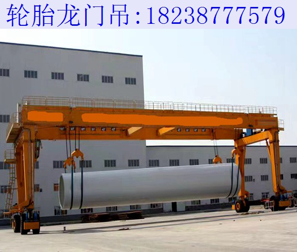 湖北孝感輪胎龍門吊廠家 門式起重機電線敷設的要求