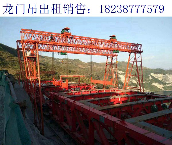 甘肅張掖龍門吊廠家 龍門吊在惡劣環(huán)境的應(yīng)對策略