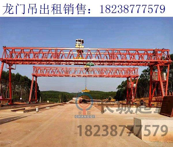 湖北龍門吊10噸廠家 全包廂葫蘆龍門吊的優勢