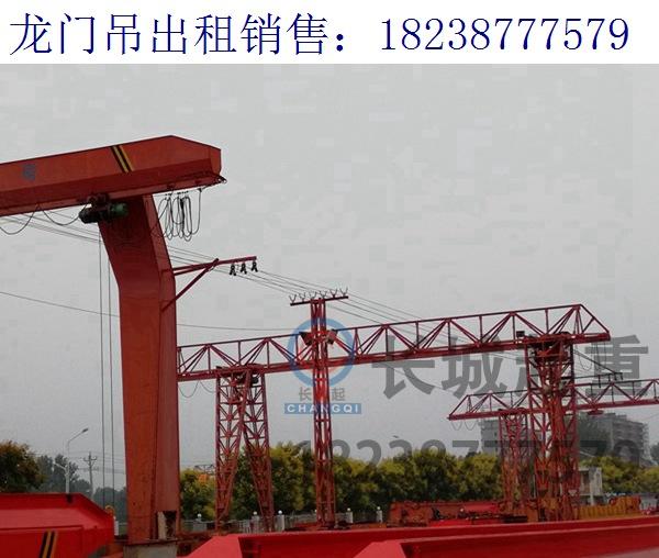 山東青島廠家分析電動(dòng)葫蘆龍門吊的噪音來(lái)源