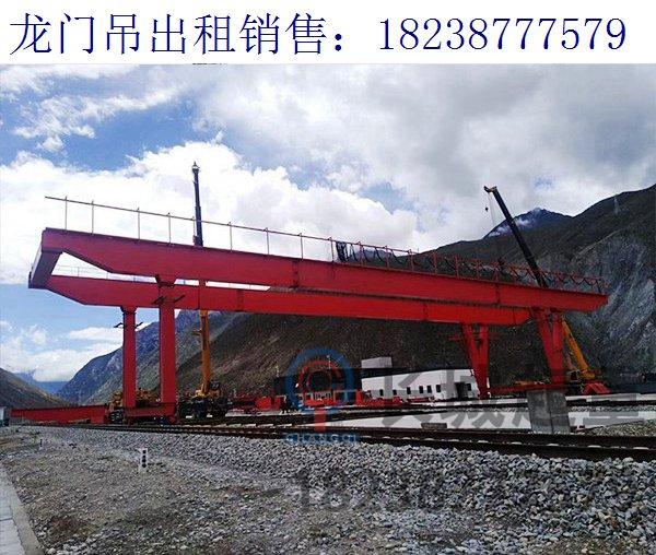 湖北仙桃龍門吊出租在 機械制造行業(yè)的應用