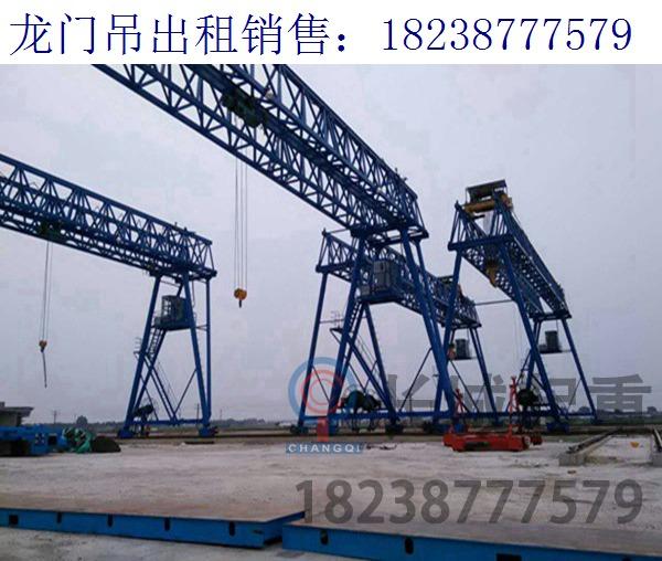 湖南長沙A型龍門吊的維護優勢