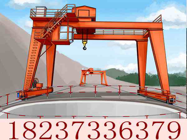 湖北恩施龍門吊廠家 20噸門式起重機可靠性高