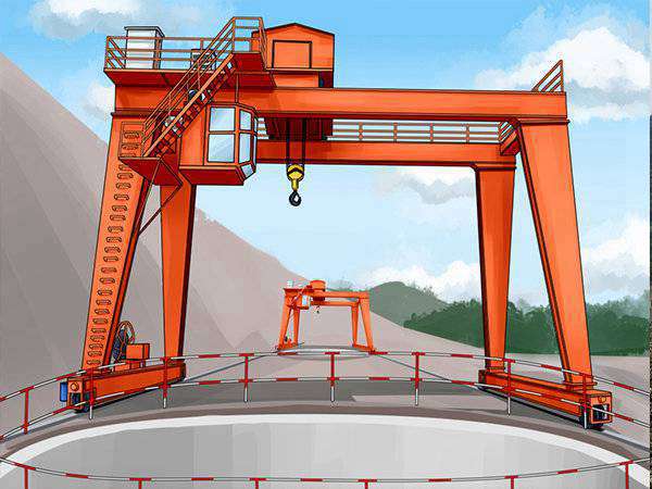 貴州安順龍門吊廠家180T雙梁門式起重機配置