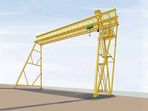 山西大同龍門吊廠家5t花架式單梁龍門吊價(jià)格