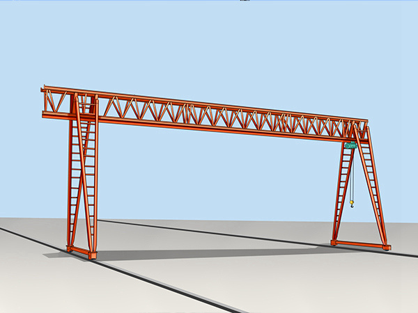 陜西安康龍門吊廠家有電動行走式龍門架
