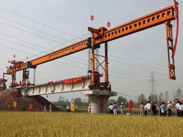 陜西榆林90噸架橋機租賃廠家T梁