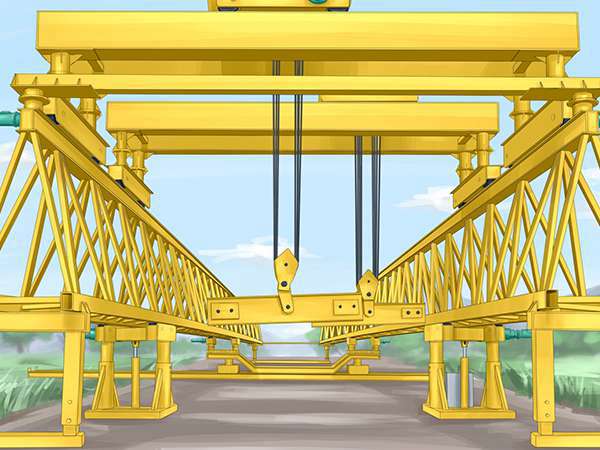 河北石家莊架橋機租賃廠家適應斜橋角度