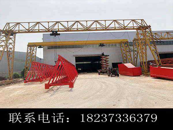 江西九江龍門吊租賃公司出租T梁門式起重機(jī)